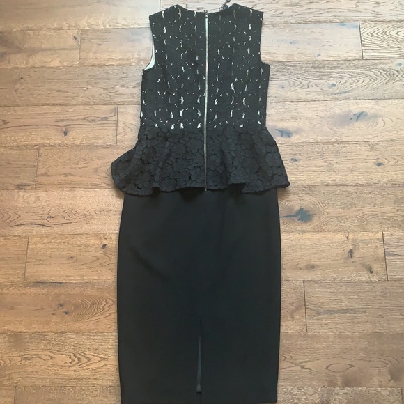 Judith & Charles black midi dress, size 2 NWT - Picture 6 of 6